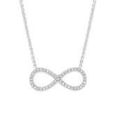 Diamond Infinity Necklace - Dracakis Jewellers